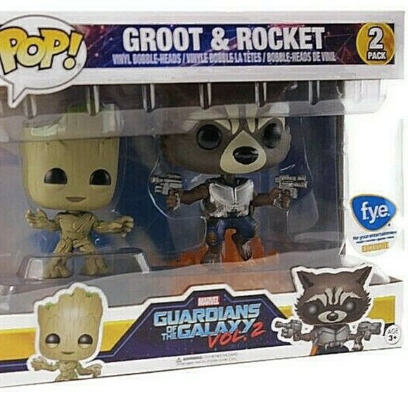 Guardians of the Galaxy Vol. 2 Groot & Rocket - Picture 1 of 8